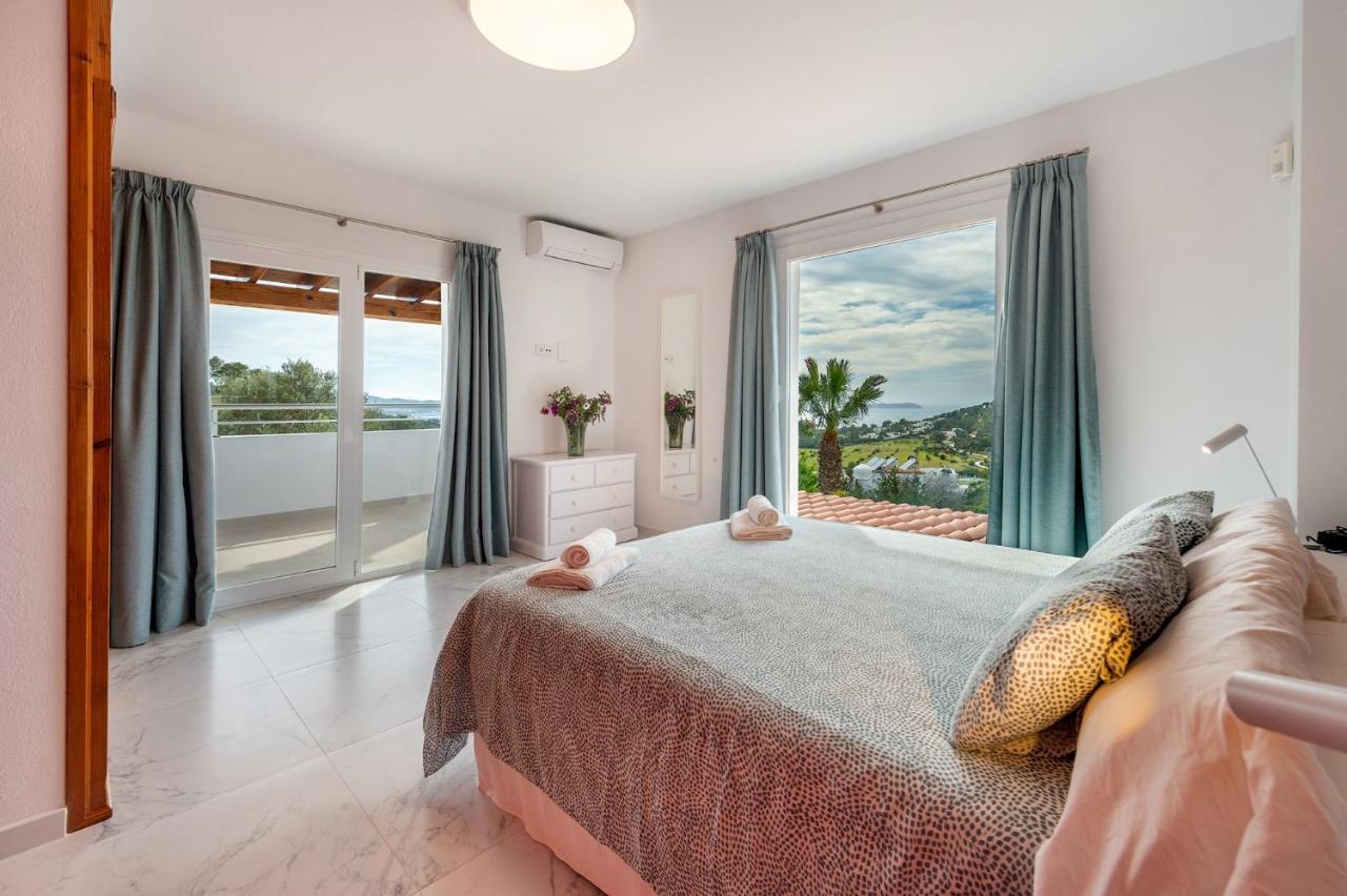 Villa Can Joan I - Fantastic Sunset Views And Family Friendly - サンアントニオアバド エクステリア 写真