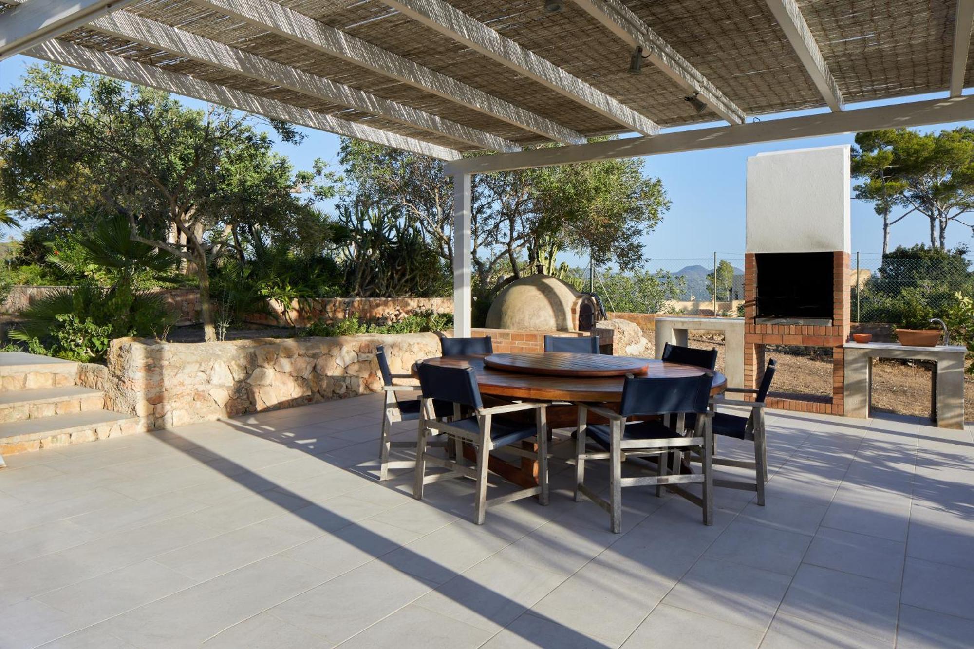 Villa Can Joan I - Fantastic Sunset Views And Family Friendly - サンアントニオアバド エクステリア 写真